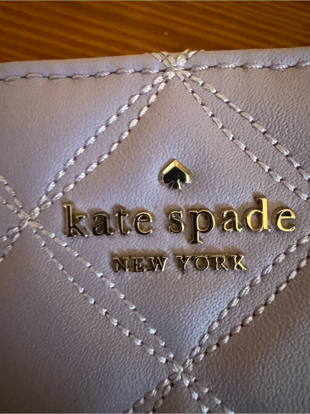 kate spade compact quilted